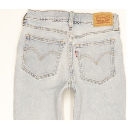 Levi's Kids Blue Straight Slim Stretch Jeans W24 L28