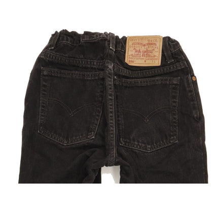 Levi's 550 Men Black Tapered Relaxed Jeans W28 L27