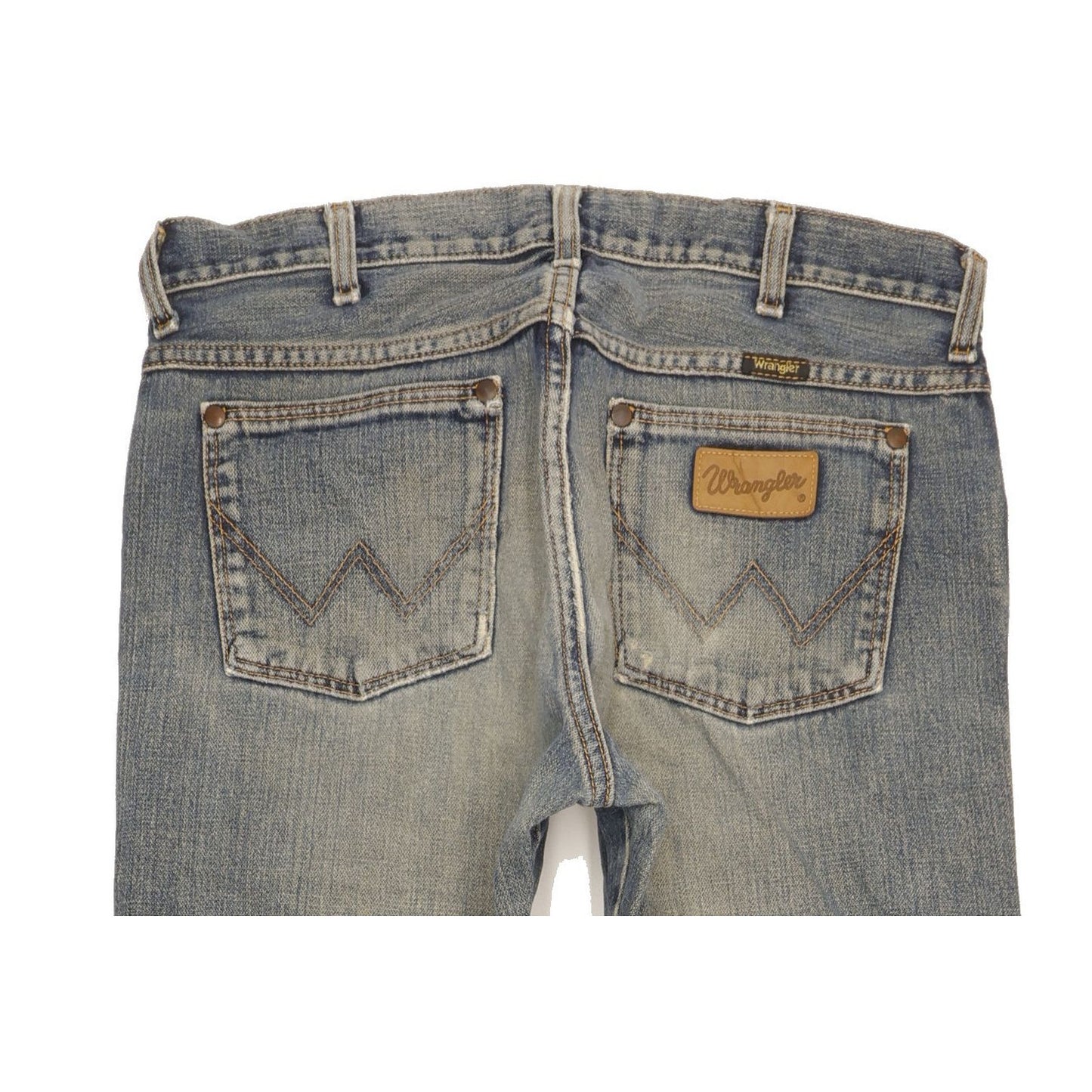 Wrangler Men Blue Straight Regular Jeans W32 L32