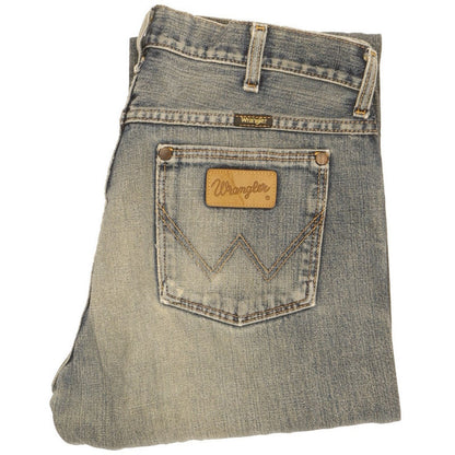 Wrangler Men Blue Straight Regular Jeans W32 L32