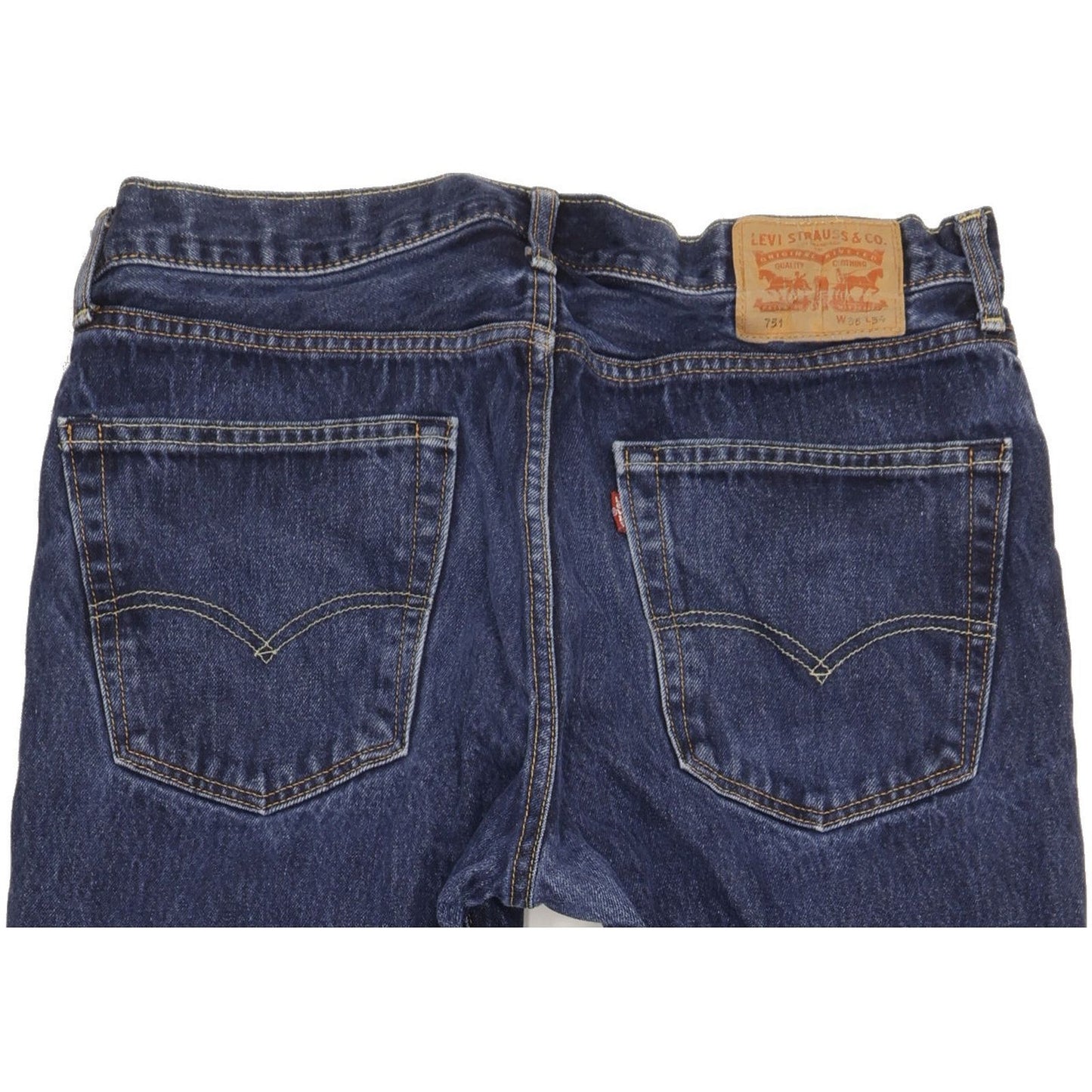 Levi's 751 Men Blue Straight Regular Jeans W36 L33