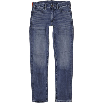 Levi's Men Blue Straight Slim Stretch Jeans W30 L34