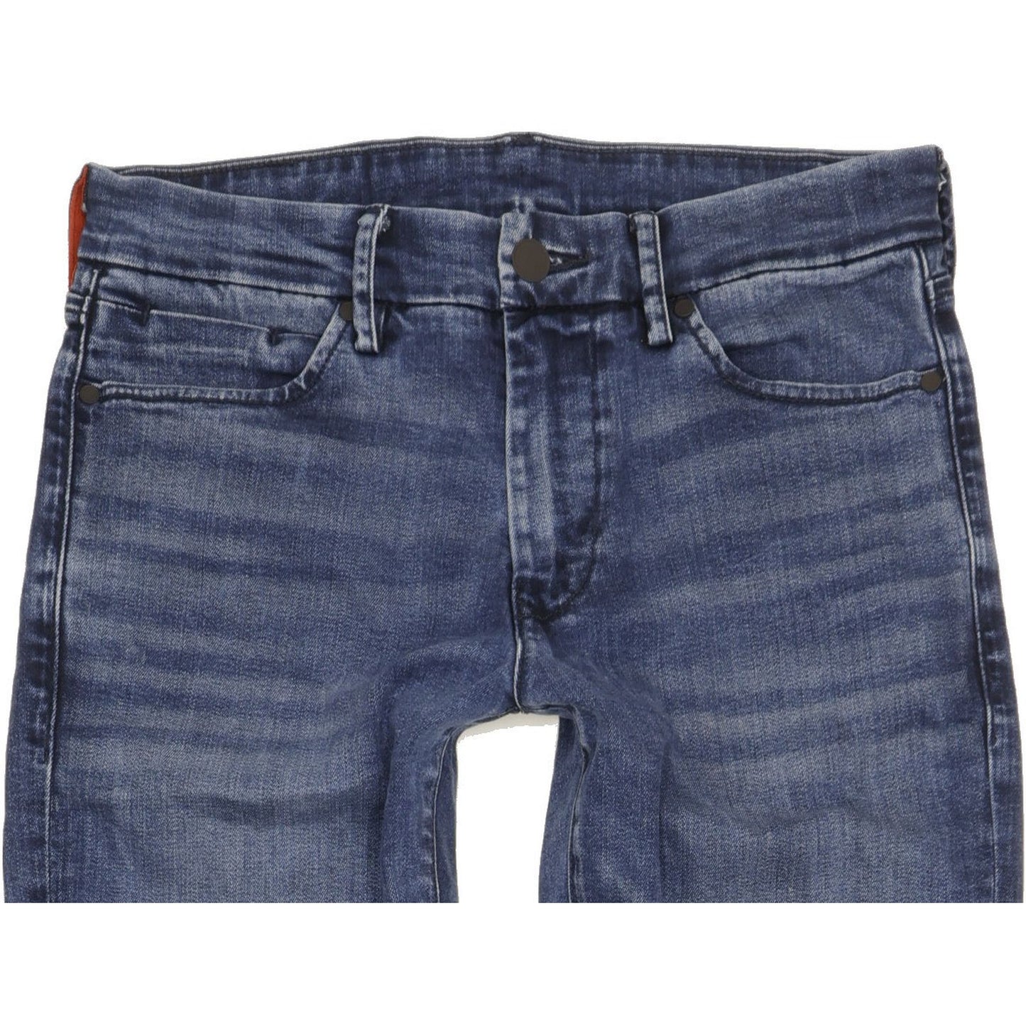 Levi's Men Blue Straight Slim Stretch Jeans W30 L34