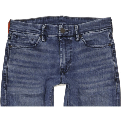 Levi's Men Blue Straight Slim Stretch Jeans W30 L34