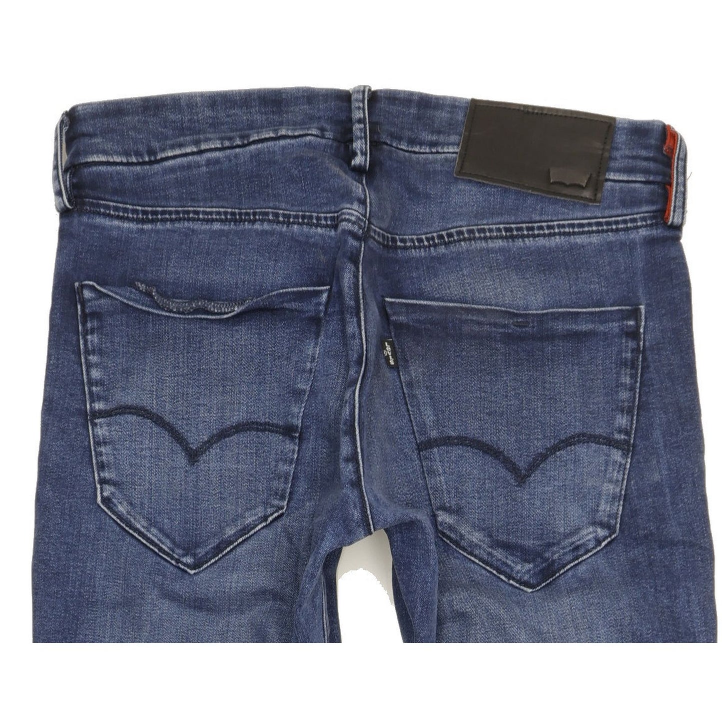Levi's Men Blue Straight Slim Stretch Jeans W30 L34