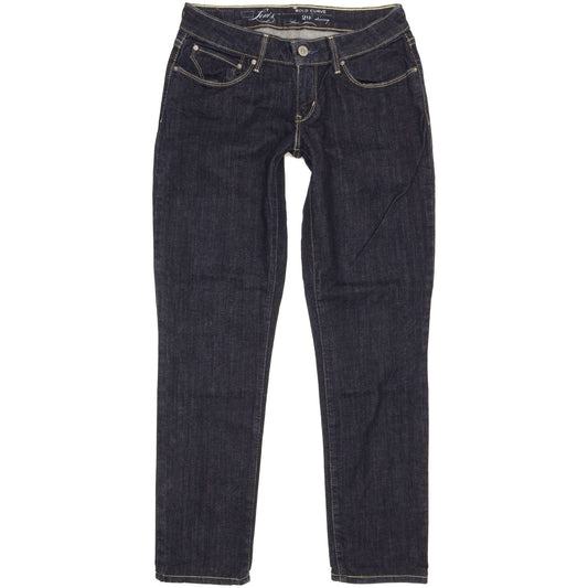 Levi's Bold Curve Women Blue Skinny Slim Stretch Jeans W29 L28