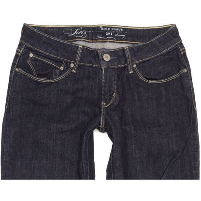 Levi's Bold Curve Women Blue Skinny Slim Stretch Jeans W29 L28