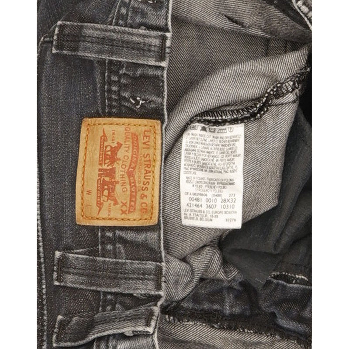 Levi's 481 Women Blue Straight Slim Jeans W28 L31