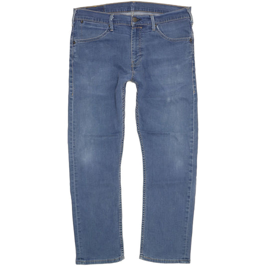 Levi's 504 Men Blue Straight Regular Jeans W34 L29