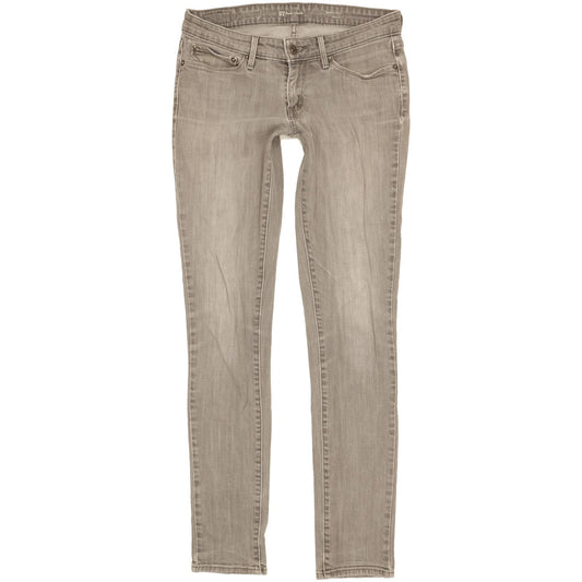 Levi's Demi Curve Women Grey Skinny Slim Stretch Jeans W27 L32