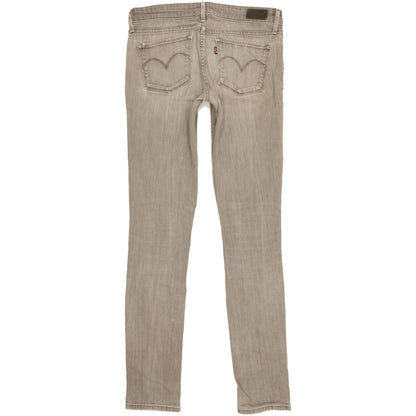 Levi's Demi Curve Women Grey Skinny Slim Stretch Jeans W27 L32