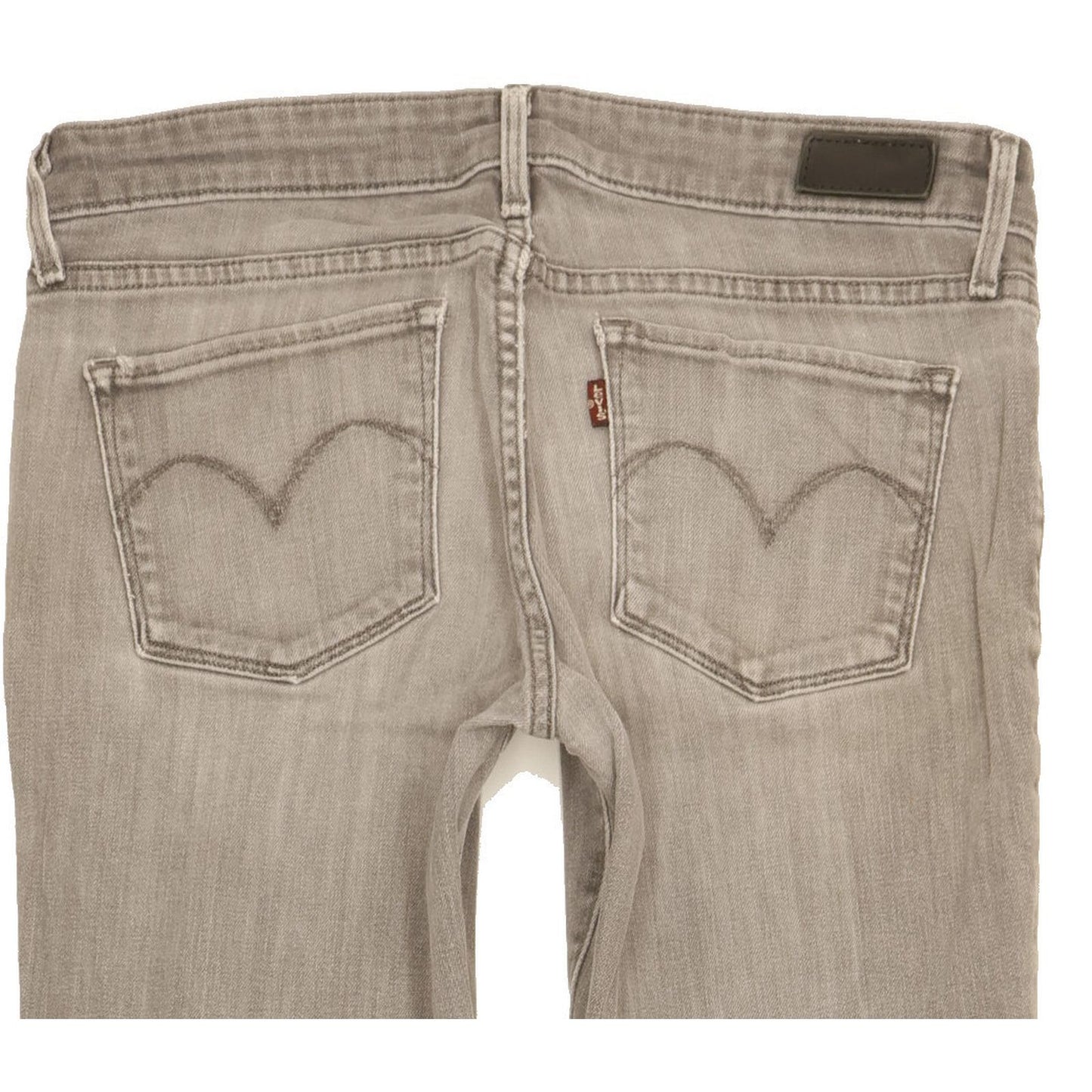 Levi's Demi Curve Women Grey Skinny Slim Stretch Jeans W27 L32