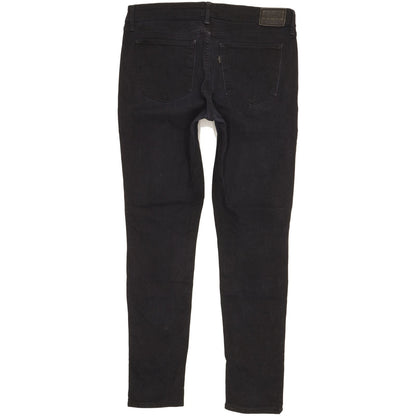 Levi's 711 Women Black Skinny Slim Stretch Jeans W30 L29