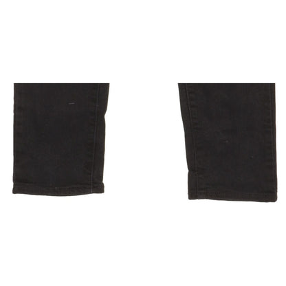 Levi's 711 Women Black Skinny Slim Stretch Jeans W30 L29