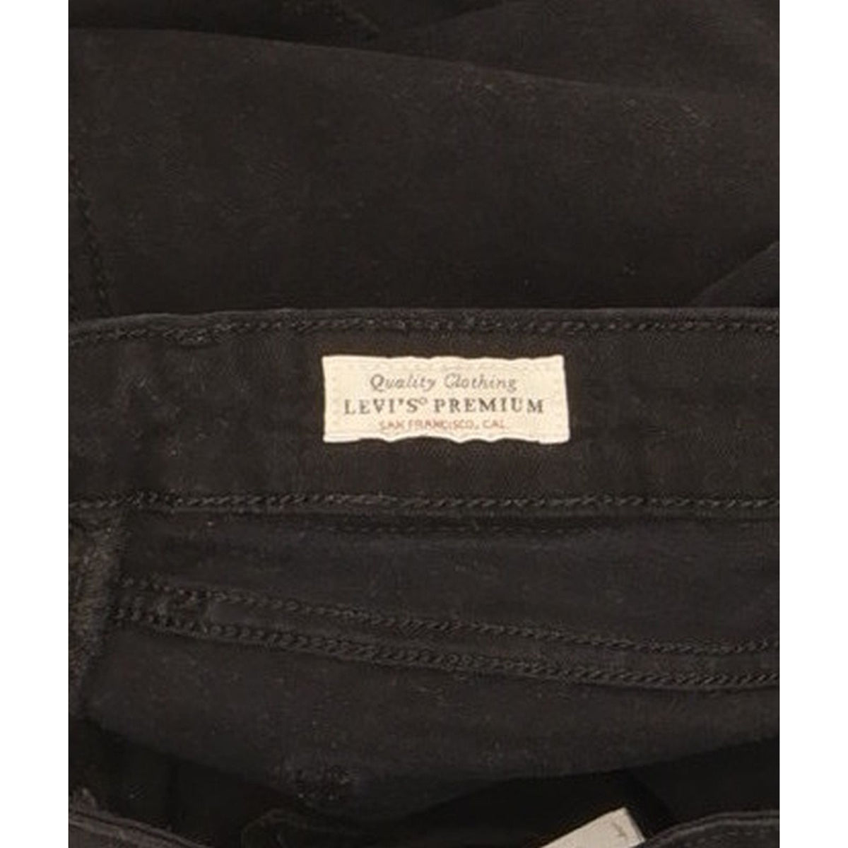 Levi's 711 Women Black Skinny Slim Stretch Jeans W30 L29
