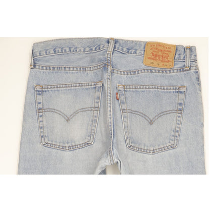 Levi's 521 Men Blue Straight Regular Jeans W35 L33
