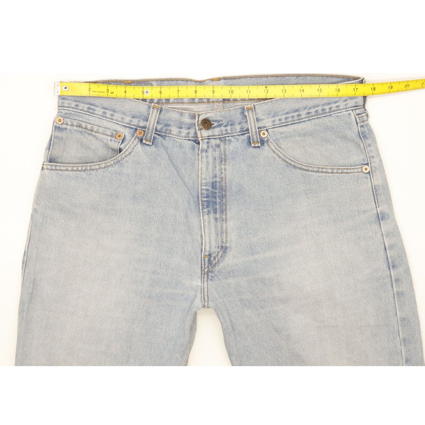 Levi's 521 Men Blue Straight Regular Jeans W35 L33