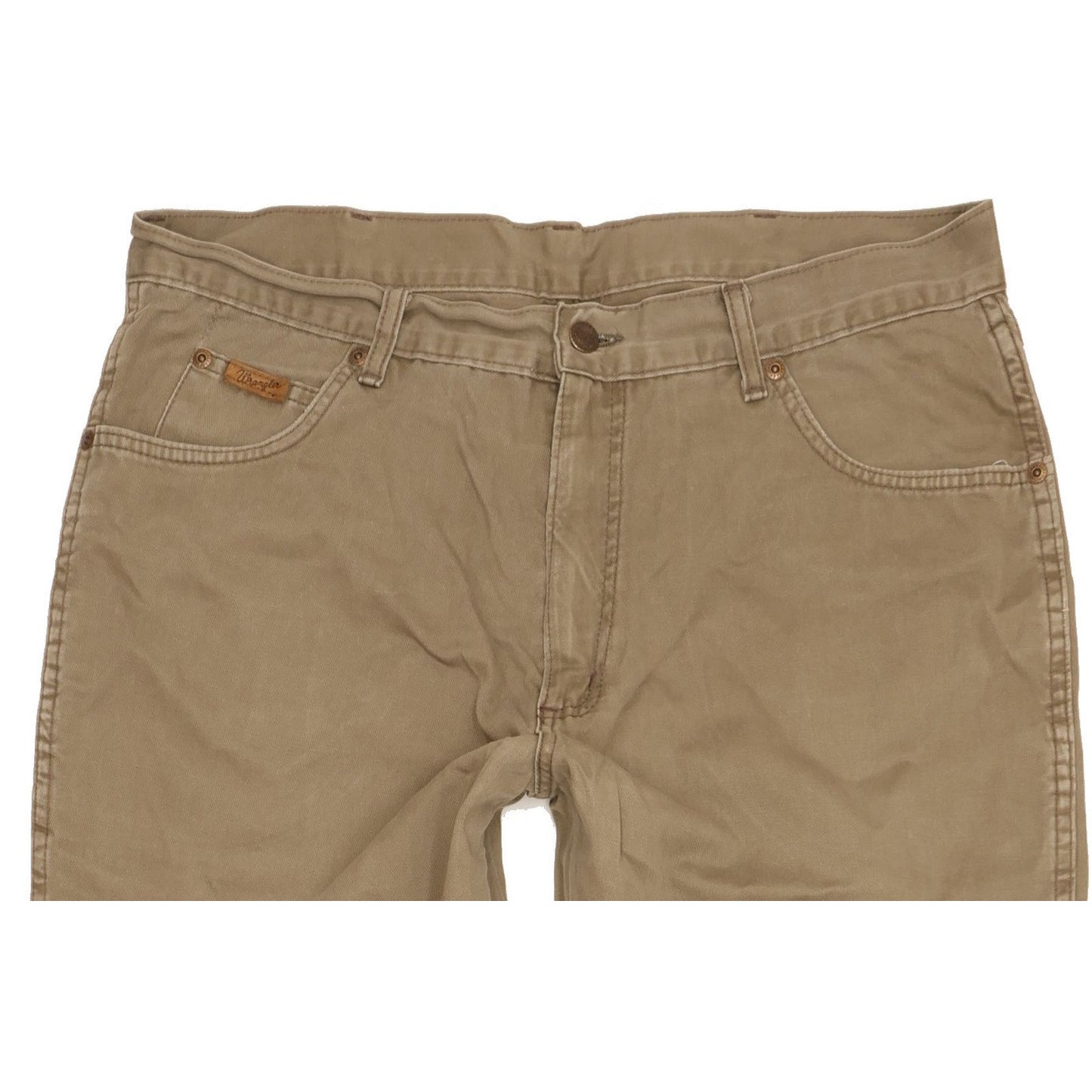 Wrangler Idaho Men Brown Straight Regular Jeans W36 L30
