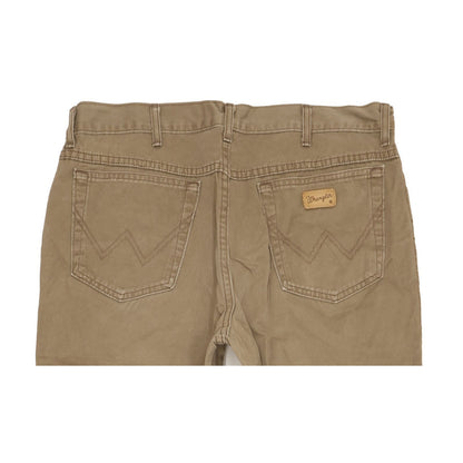 Wrangler Idaho Men Brown Straight Regular Jeans W36 L30