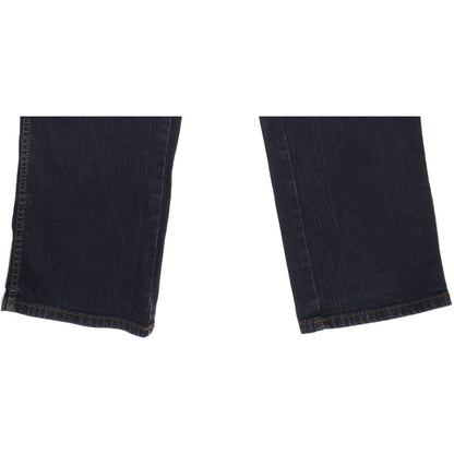 Wrangler Texas Men Navy Straight Regular Stretch Jeans W35 L32