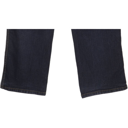 Wrangler Texas Men Navy Straight Regular Stretch Jeans W35 L32