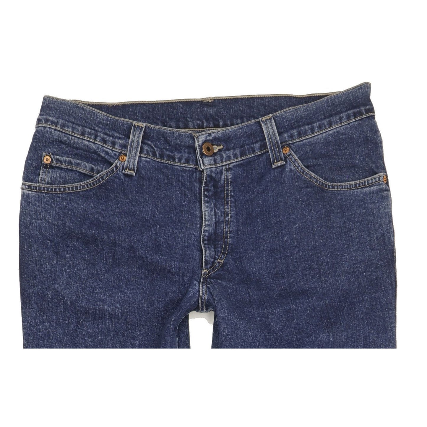 Mustang Tramper Men Blue Straight Regular Stretch Jeans W36 L32