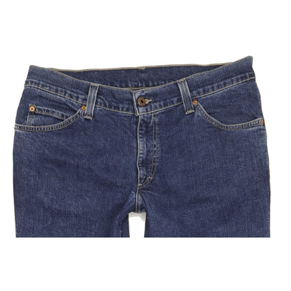 Mustang Tramper Men Blue Straight Regular Stretch Jeans W36 L32