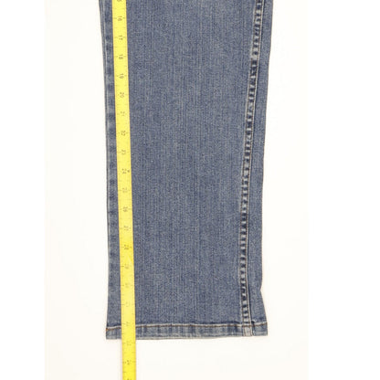 Wrangler Texas Men Blue Straight Regular Stretch Jeans W38 L33