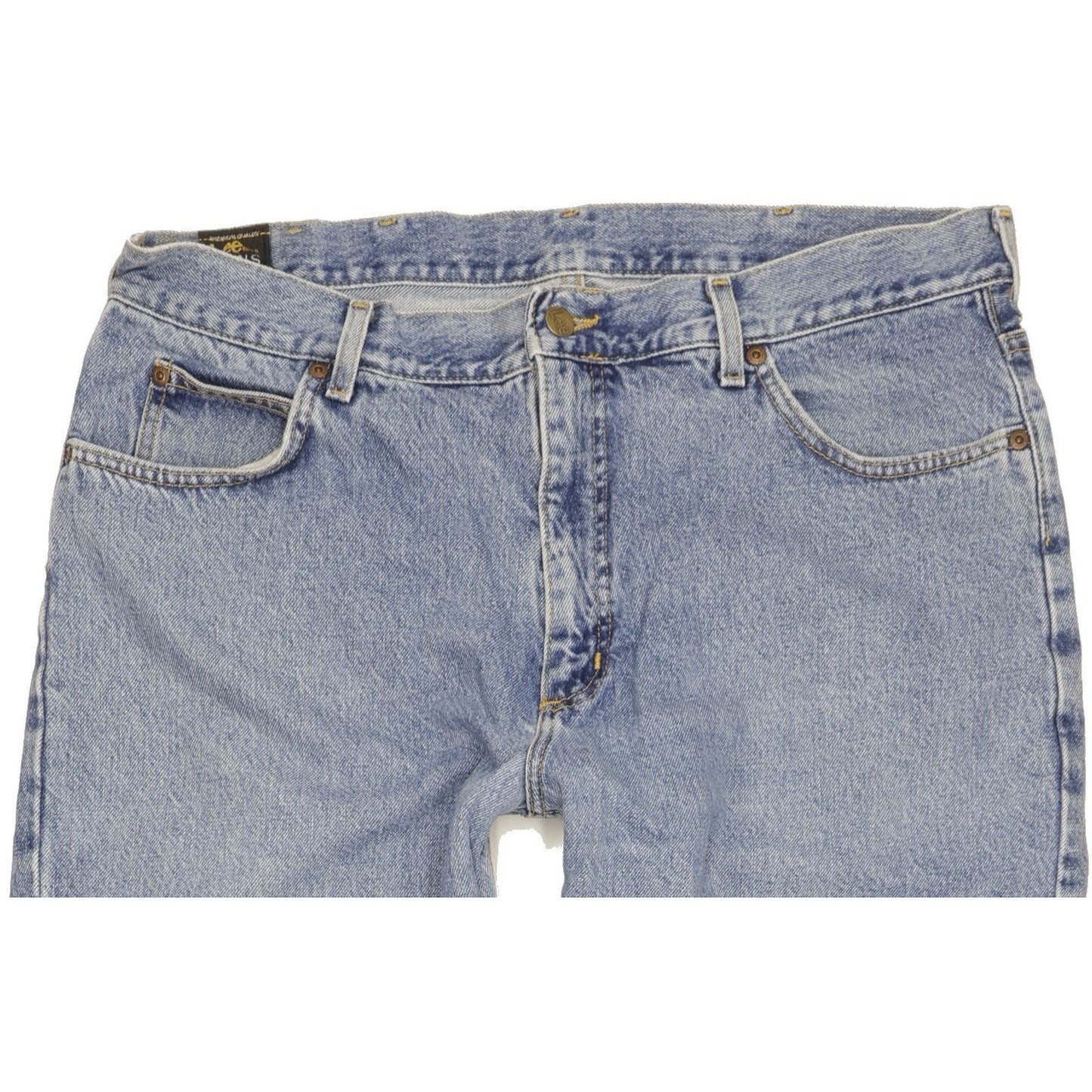 Lee Portland Men Blue Straight Regular Jeans W38 L32