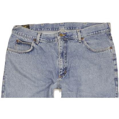 Lee Portland Men Blue Straight Regular Jeans W38 L32