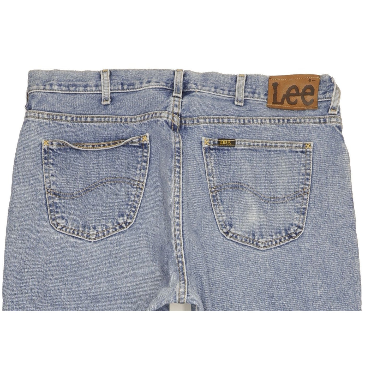 Lee Portland Men Blue Straight Regular Jeans W38 L32