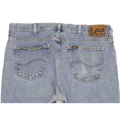 Lee Portland Men Blue Straight Regular Jeans W38 L32