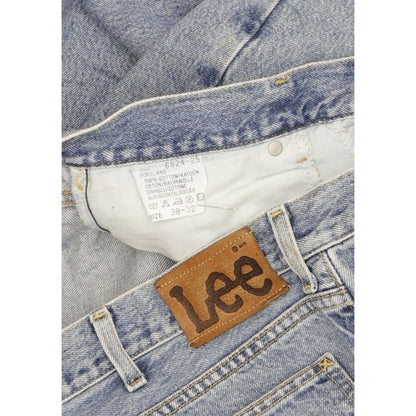 Lee Portland Men Blue Straight Regular Jeans W38 L32