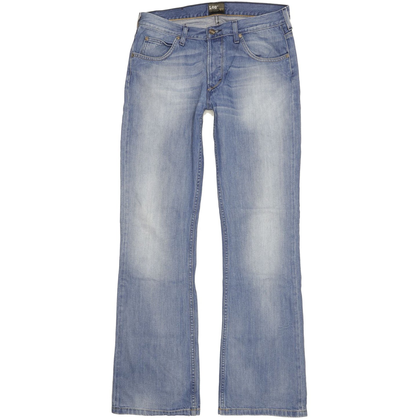 Lee Denver Men Blue Bootcut Regular Jeans W33 L34