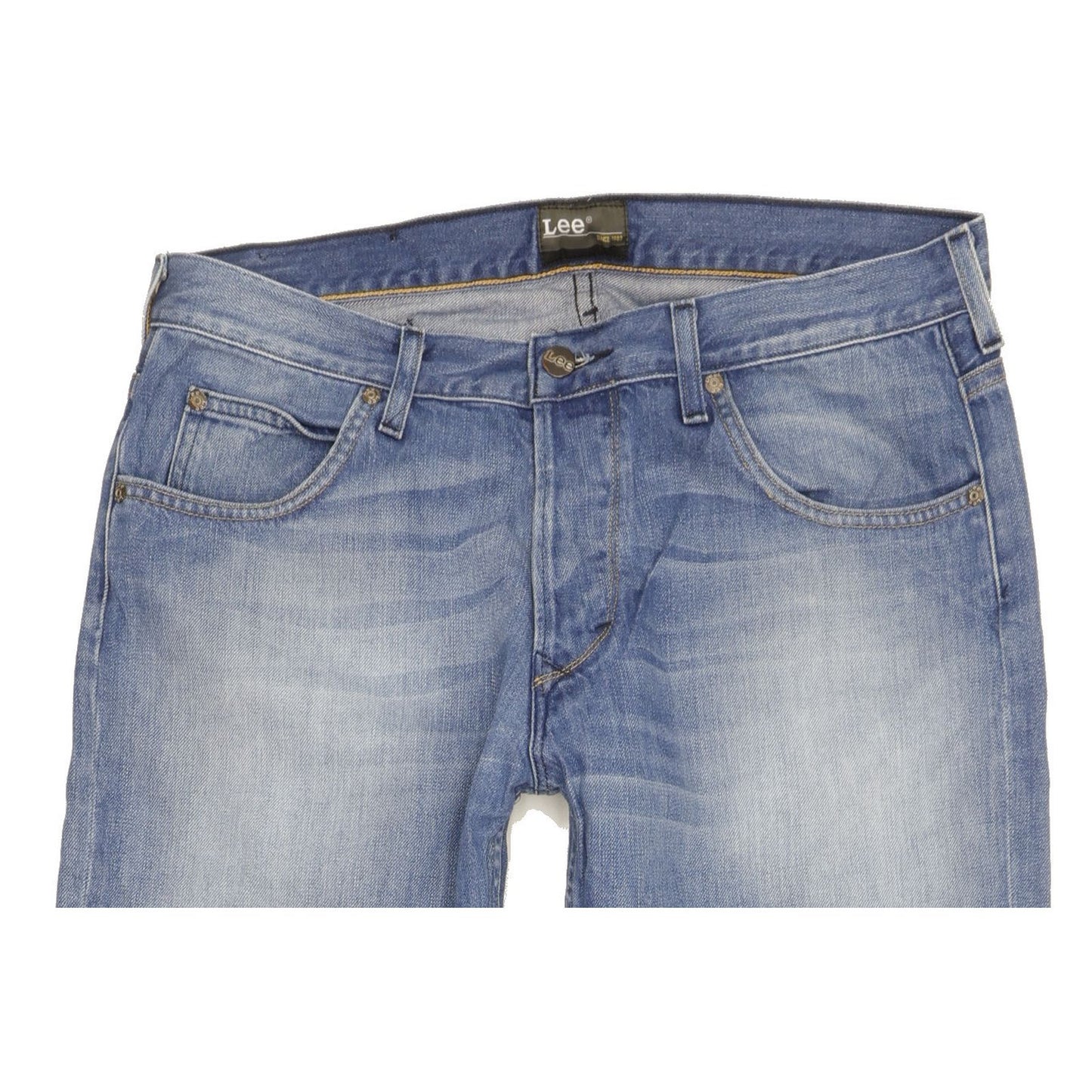 Lee Denver Men Blue Bootcut Regular Jeans W33 L34