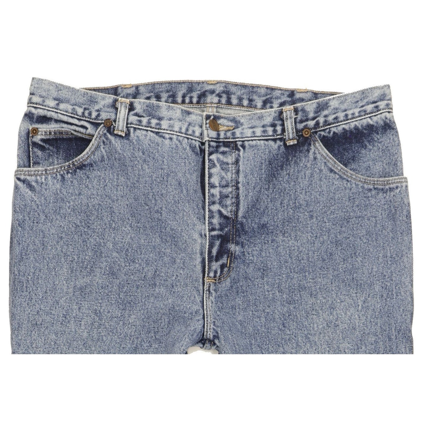 Wrangler Men Blue Straight Regular Jeans W38 L27