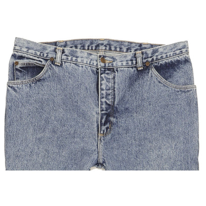 Wrangler Men Blue Straight Regular Jeans W38 L27
