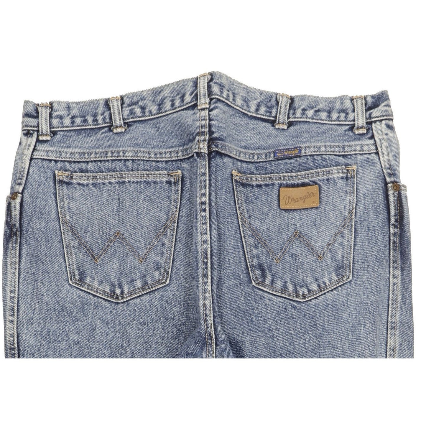 Wrangler Men Blue Straight Regular Jeans W38 L27