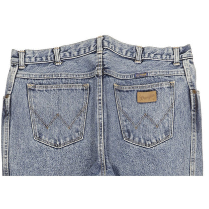 Wrangler Men Blue Straight Regular Jeans W38 L27
