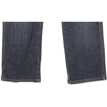 Wrangler Texas Men Blue Straight Regular Stretch Jeans W34 L33
