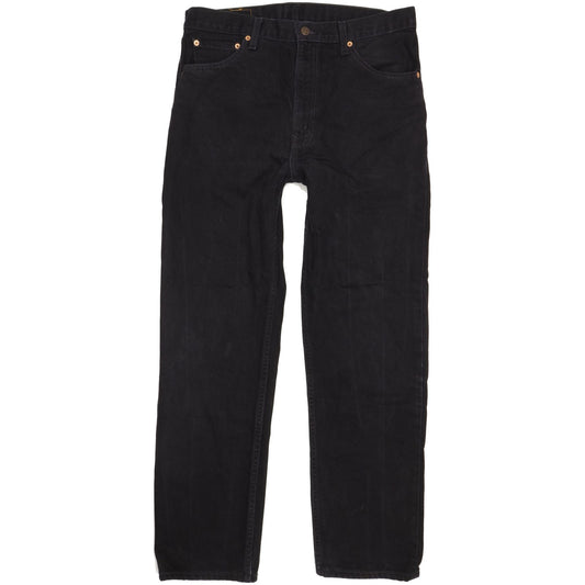 Levi's 521 Men Black Straight Regular Jeans W35 L31