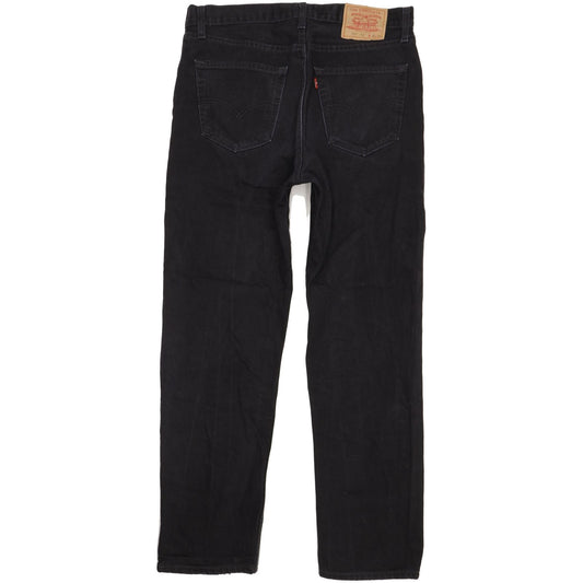 Levi's 521 Men Black Straight Regular Jeans W35 L31