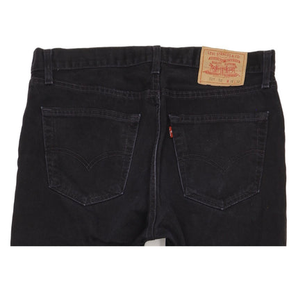 Levi's 521 Men Black Straight Regular Jeans W35 L31