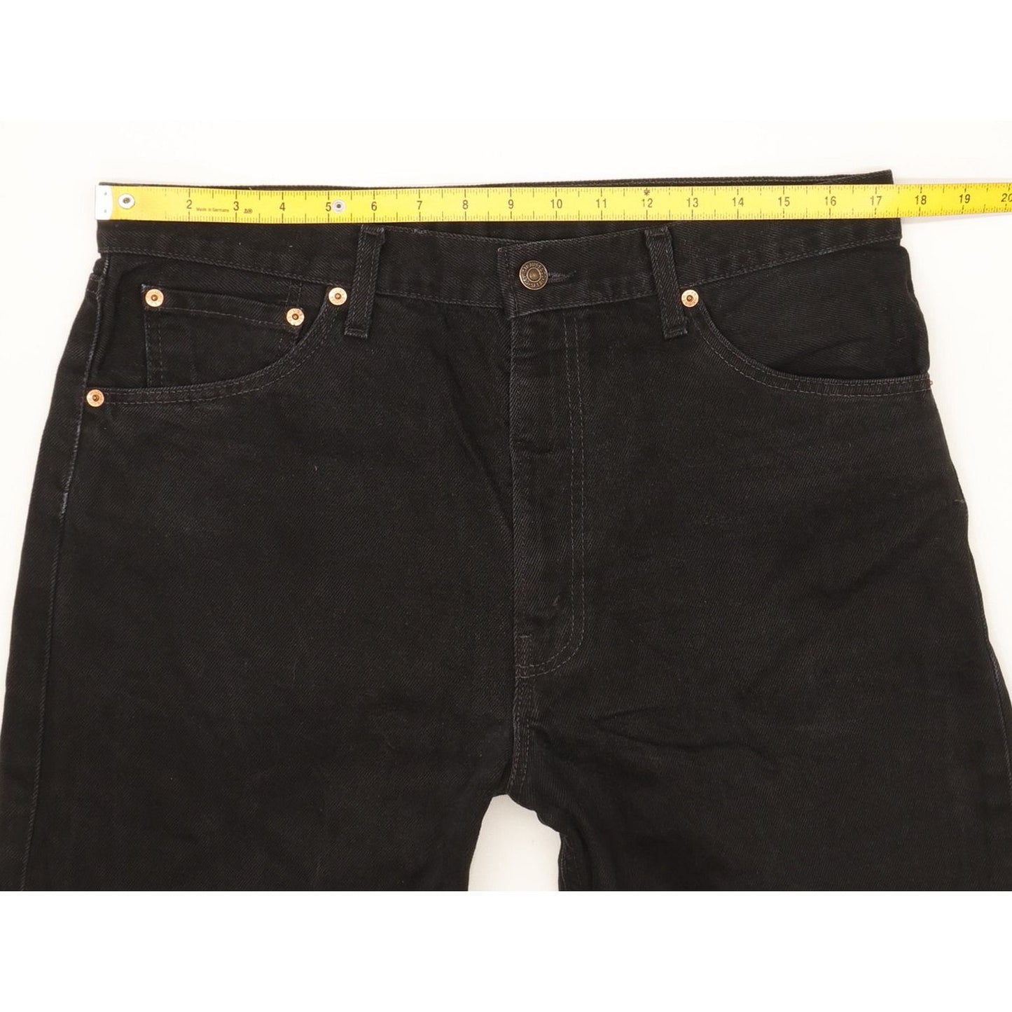 Levi's 521 Men Black Straight Regular Jeans W35 L31