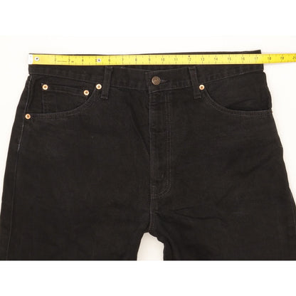 Levi's 521 Men Black Straight Regular Jeans W35 L31