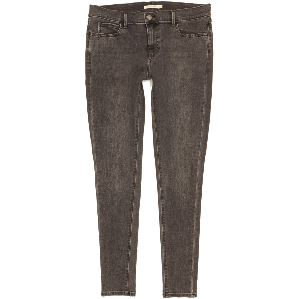 Levi's 710 Super Women Black Skinny Slim Jeans W32 L31