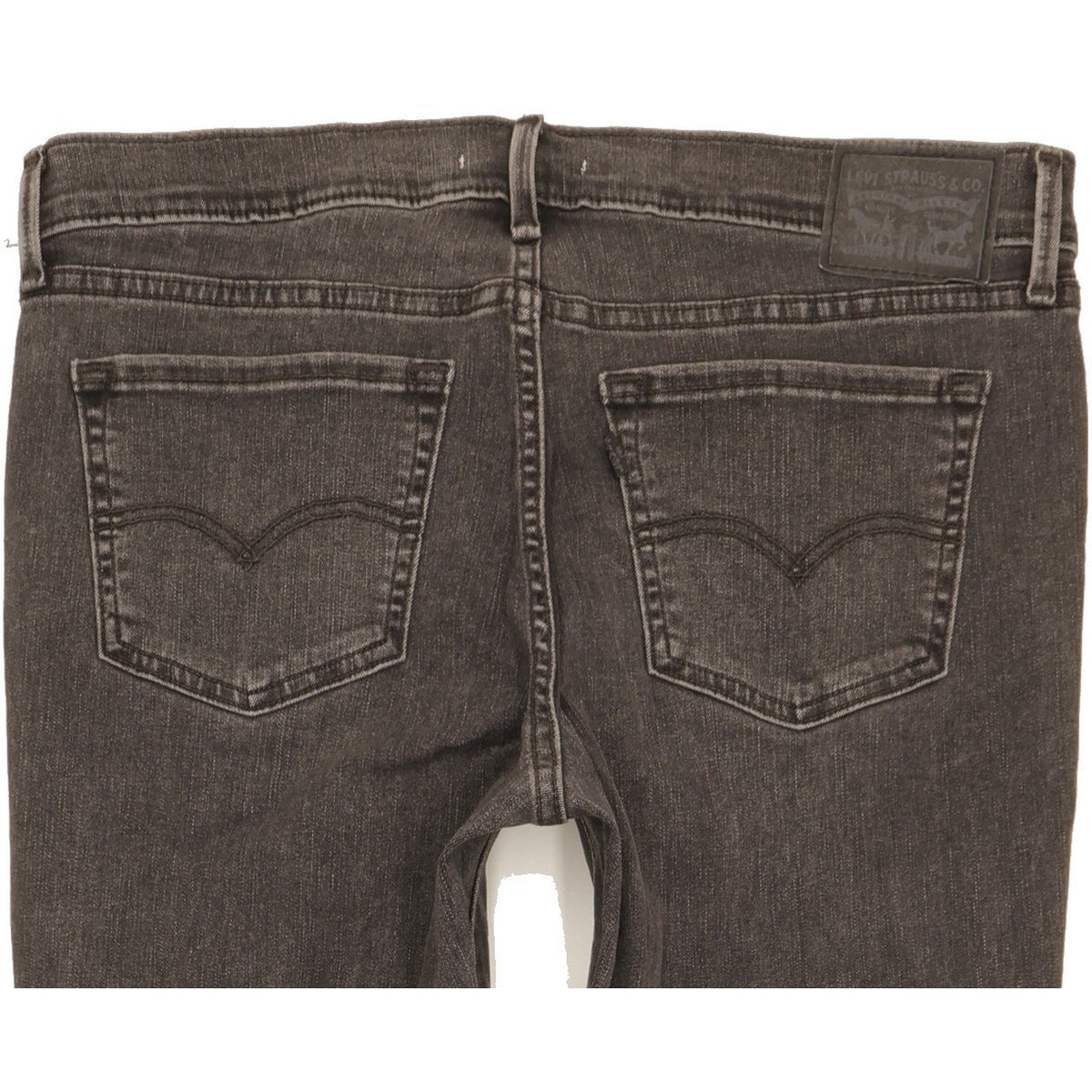 Levi's 710 Super Women Black Skinny Slim Jeans W32 L31