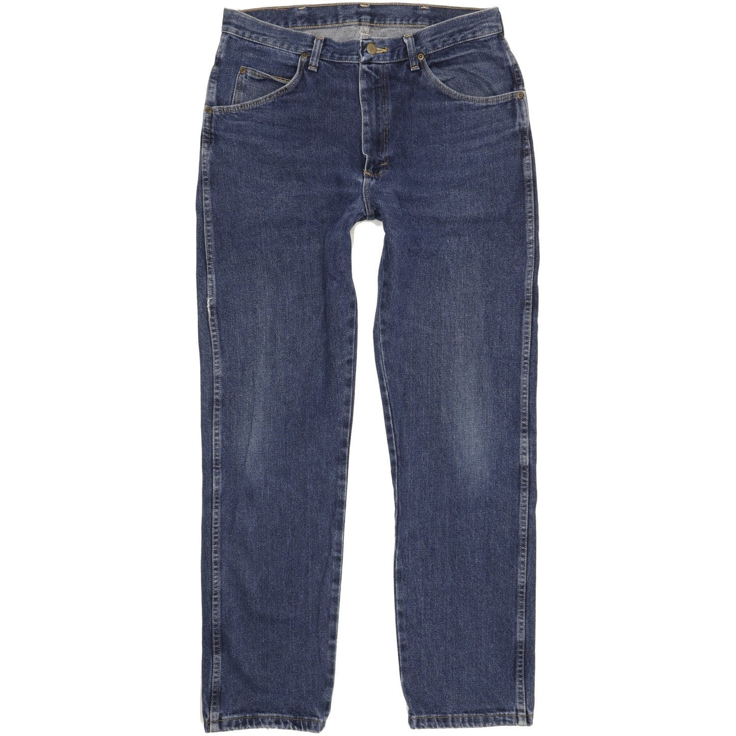 Wrangler Men Blue Straight Regular Jeans W34 L32