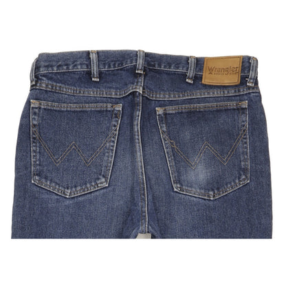Wrangler Men Blue Straight Regular Jeans W34 L32
