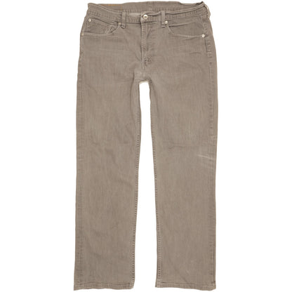 Levi's 506 Men Grey Straight Regular Stretch Jeans W36 L31